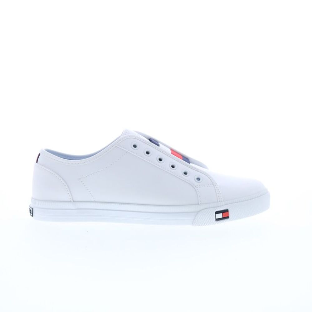 Tommy Hilfiger Womens Anni White Shoes (NWT) - Picture 1 of 4